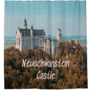 Schloss Neuschwanstein Deutschland Duschvorhang
