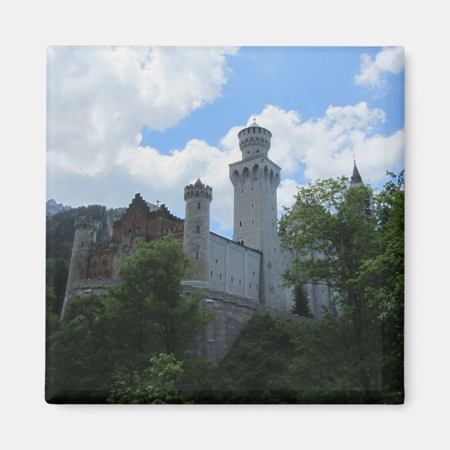 Schloss Neuschwanstein - Deutschland Magnet (Vorne)
