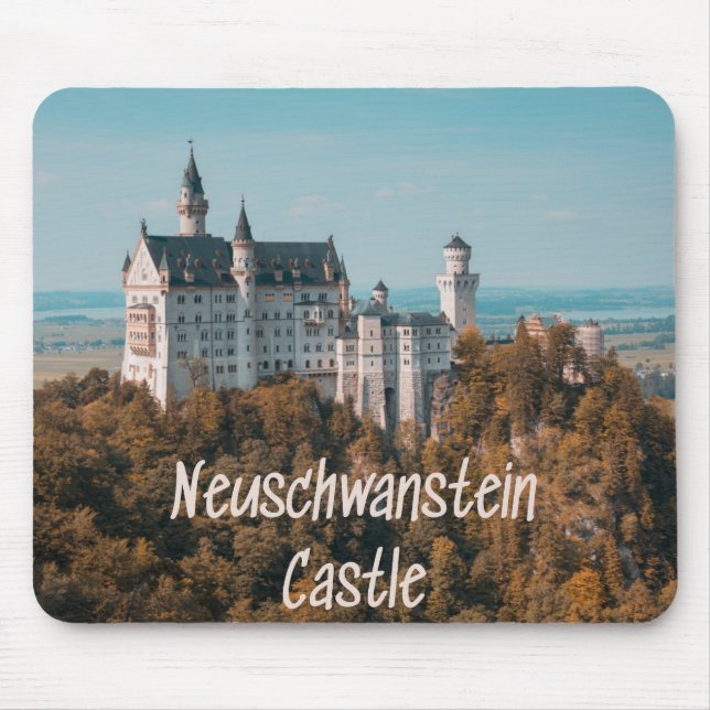 Schloss Neuschwanstein Deutschland Mousepad (Vorne)