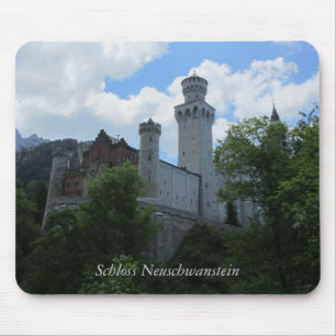 Schloss Neuschwanstein - Deutschland Mousepad