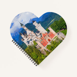 Schloss Neuschwanstein Deutschland Notizbuch