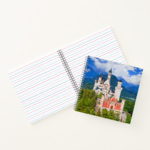 Schloss Neuschwanstein Deutschland Notizbuch
