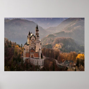Schloss Neuschwanstein Deutschland Poster
