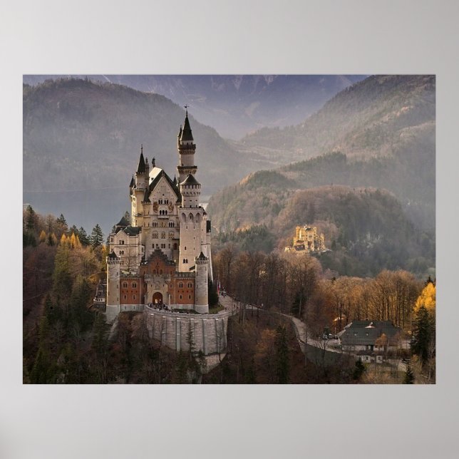 Schloss Neuschwanstein Deutschland Poster (Vorne)