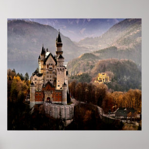 Schloss Neuschwanstein Deutschland Poster