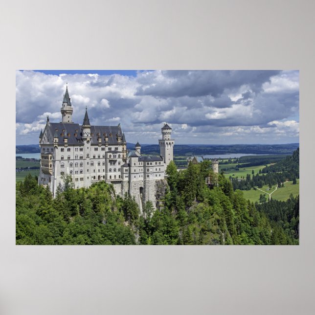 Schloss Neuschwanstein Deutschland Poster (Vorne)