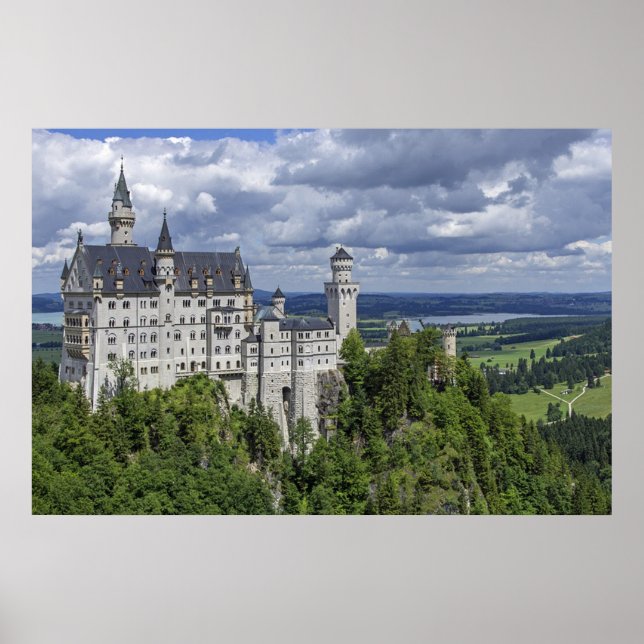 Schloss Neuschwanstein Deutschland Poster (Vorne)