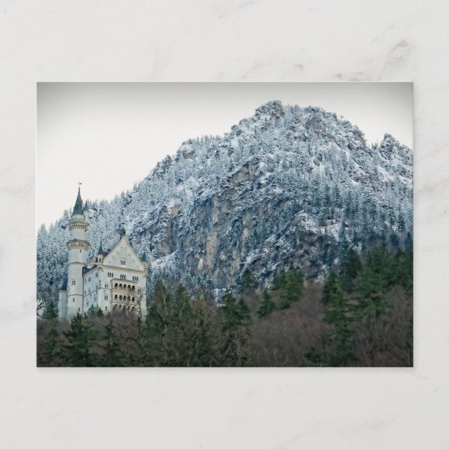 Schloss Neuschwanstein - Deutschland - Postkarte (Vorderseite)