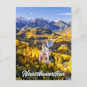 Schloss Neuschwanstein, Deutschland Postkarte