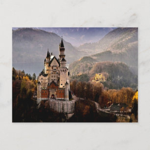 Schloss Neuschwanstein Deutschland Postkarte