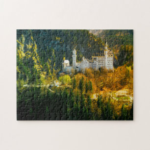 Schloss Neuschwanstein Deutschland. Puzzle