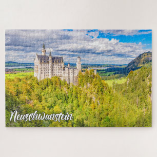 Schloss Neuschwanstein, Deutschland Puzzle