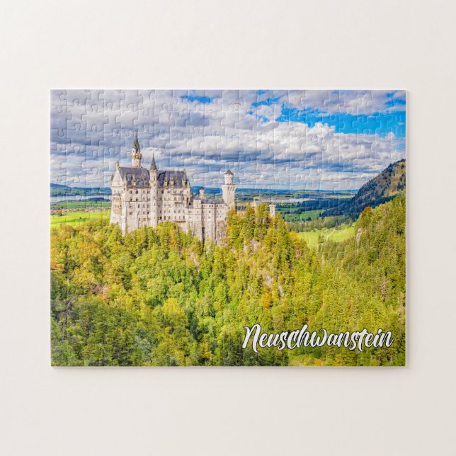 Schloss Neuschwanstein, Deutschland Puzzle (Horizontal)