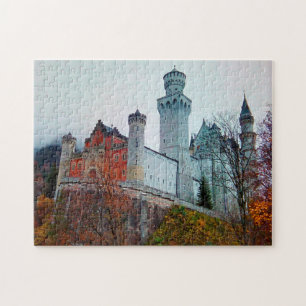 Schloss Neuschwanstein Deutschland. Puzzle