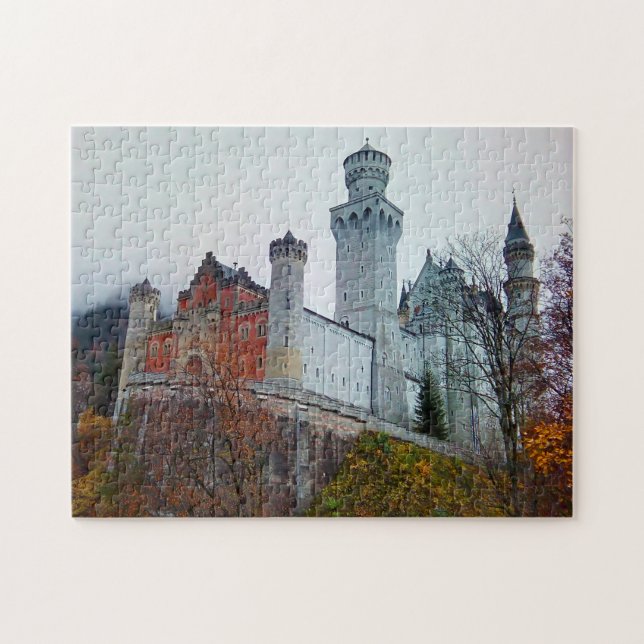 Schloss Neuschwanstein Deutschland. Puzzle (Horizontal)