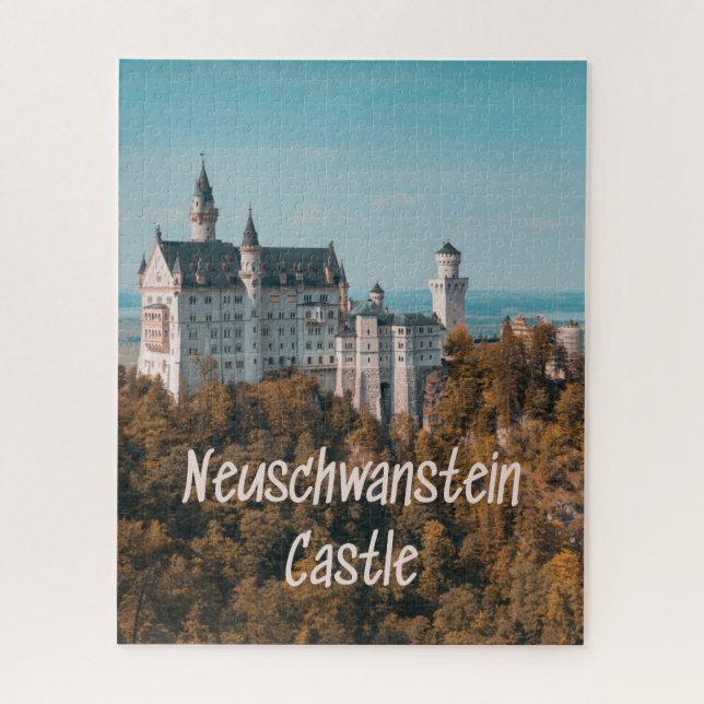 Schloss Neuschwanstein Deutschland Puzzle (Vertikal)