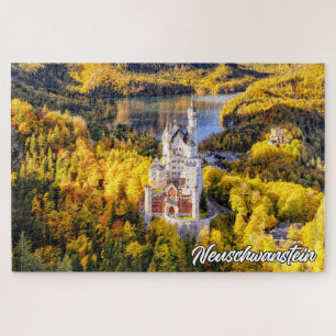 Schloss Neuschwanstein, Deutschland Puzzle