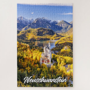 Schloss Neuschwanstein, Deutschland Puzzle