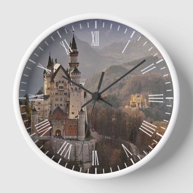 Schloss Neuschwanstein Deutschland Uhr (Vorderseite)