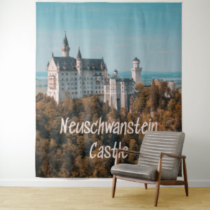 Schloss Neuschwanstein Deutschland Wandteppich