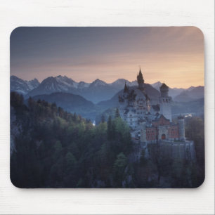 Schloss Neuschwanstein, erbaut Ende des 19. Jahrhu Mousepad
