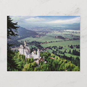 Schloss Neuschwanstein Feiertagspostkarte