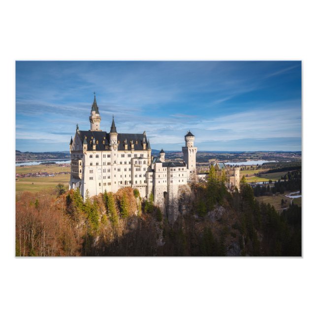 Schloss Neuschwanstein Fotodruck (Vorne)