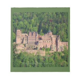 Schloss Neuschwanstein Frankfurt & Deutscher Kurs Notizblock