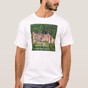 Schloss Neuschwanstein Frankfurt & Deutscher Kurs T-Shirt