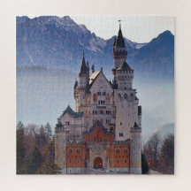 Schloss Neuschwanstein im Herbst - Bayerisches Sch