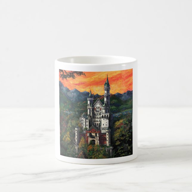 Schloss Neuschwanstein Kaffeetasse (Mittel)