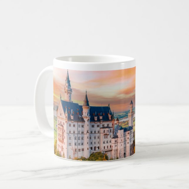 Schloss Neuschwanstein Kaffeetasse (Vorderseite Links)