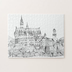 Schloss Neuschwanstein Kunstmuseum Puzzle