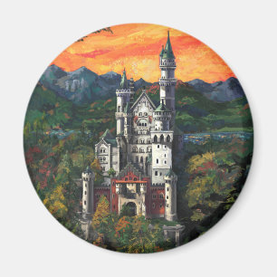 Schloss Neuschwanstein Magnet