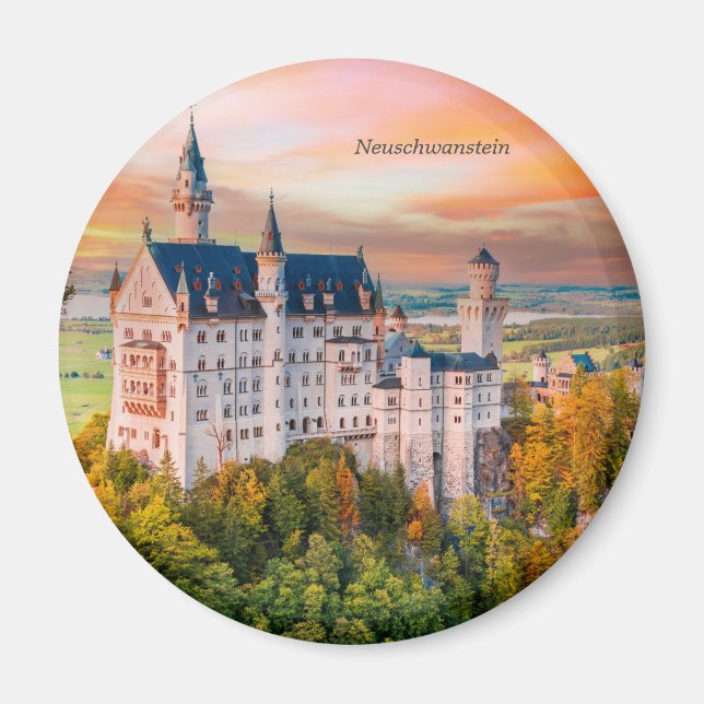 Schloss Neuschwanstein Magnet (Vorne)