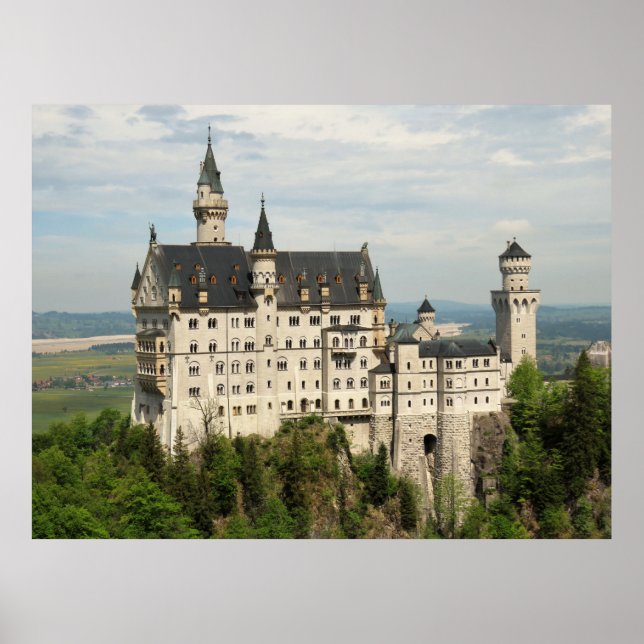 Schloss Neuschwanstein, Mai 2018 Poster (Vorne)