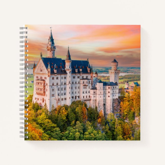 Schloss Neuschwanstein Notizbuch (Vorderseite)