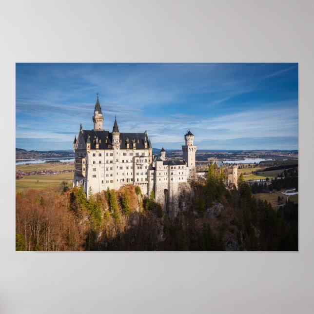 Schloss Neuschwanstein Poster (Vorne)