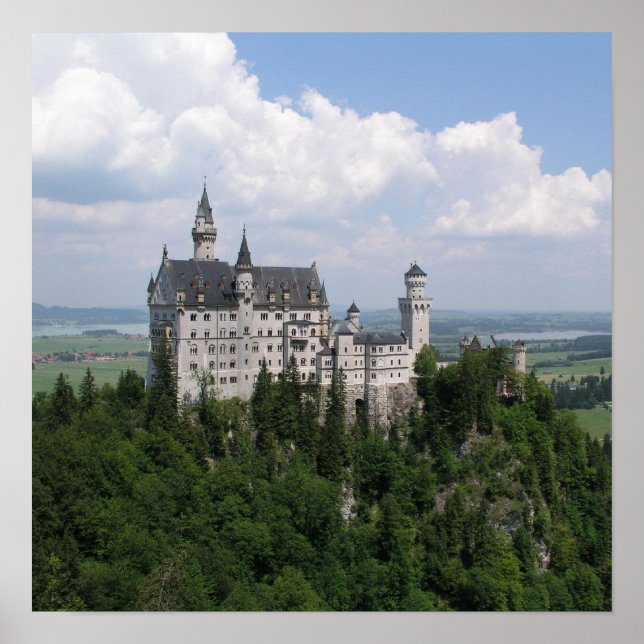 Schloss Neuschwanstein Poster (Vorne)