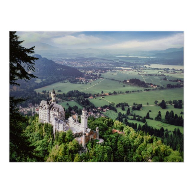 Schloss Neuschwanstein Poster (Vorderseite)