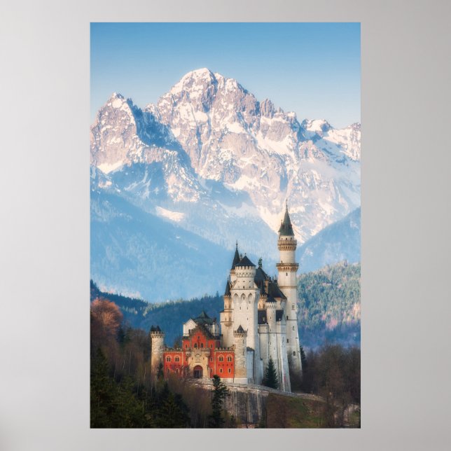 Schloss Neuschwanstein Poster (Vorne)