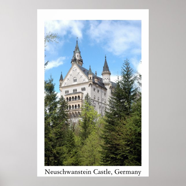 Schloss Neuschwanstein Poster (Vorne)