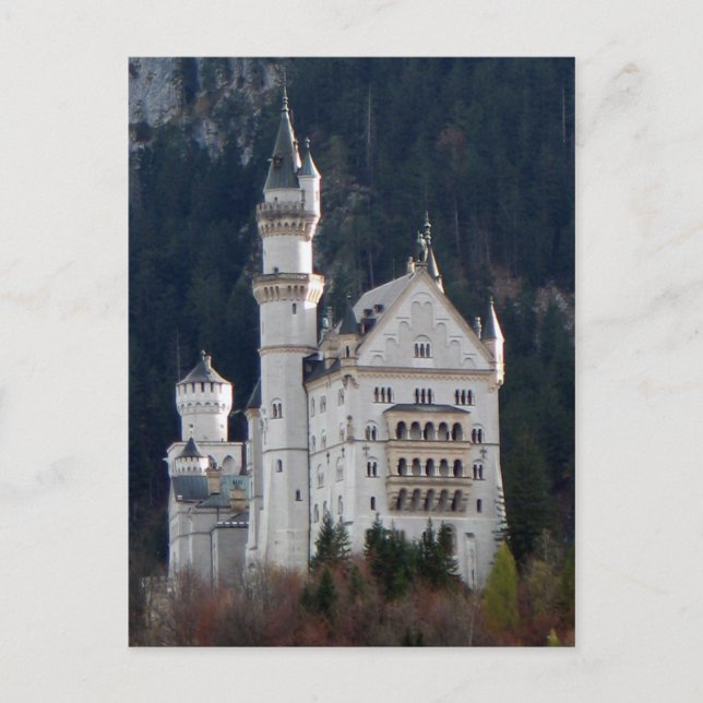 Schloss Neuschwanstein Postkarte (Vorderseite)