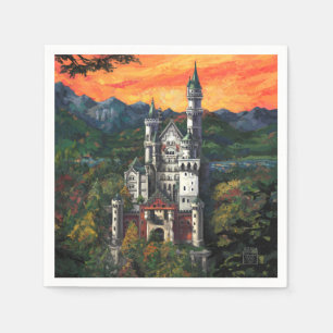 Schloss Neuschwanstein Serviette