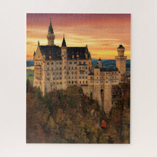 Schloss Neuschwanstein Sunset Puzzle