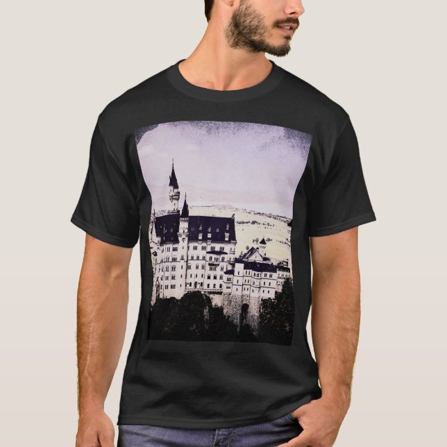 Schloss Neuschwanstein T-Shirt (Vorderseite)