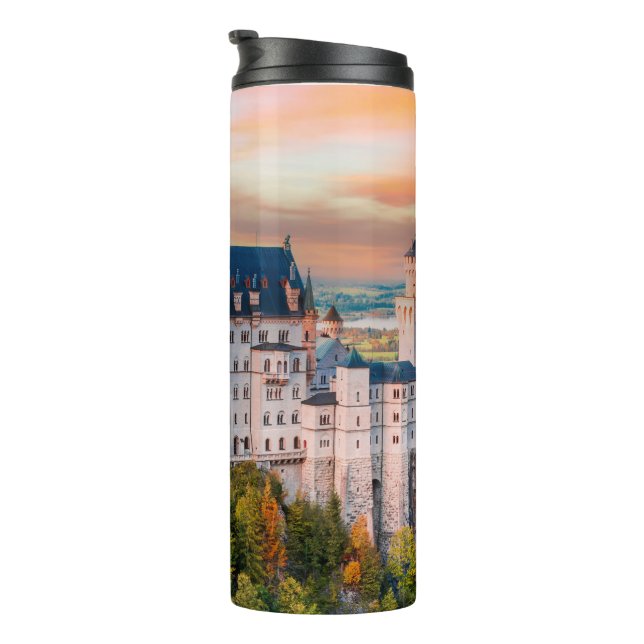 Schloss Neuschwanstein Thermosbecher (Nach rechts gedreht)