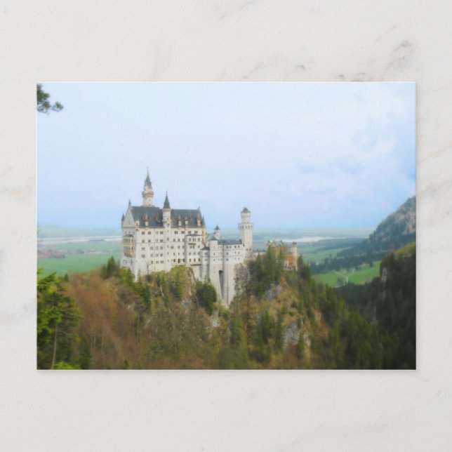 Schloss Neuschwanstenstein Postkarte (Vorderseite)