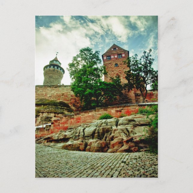 Schloss Nürnberg Postkarte (Vorderseite)