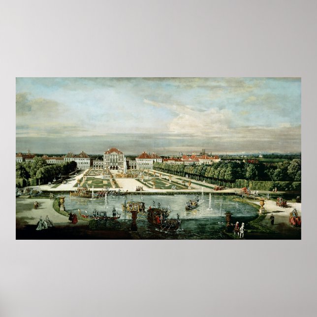 Schloss Nymphenburg, 1761 Poster (Vorne)